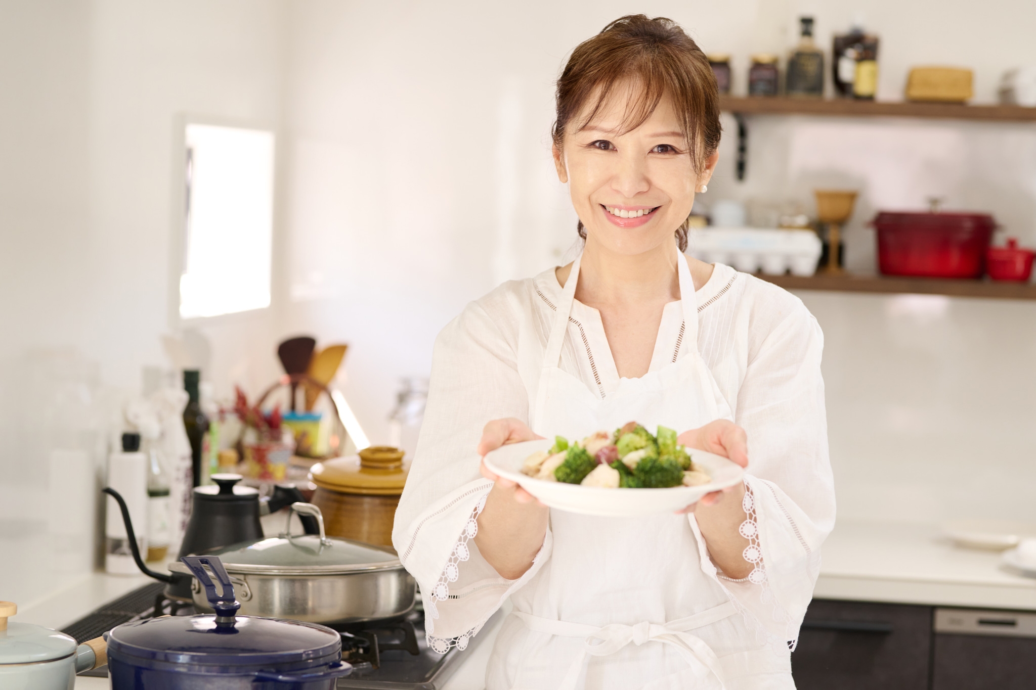 たんぱく質をとり入れよう！ 井澤由美子さんのヘルシーかんたんレシピ メインビジュアル