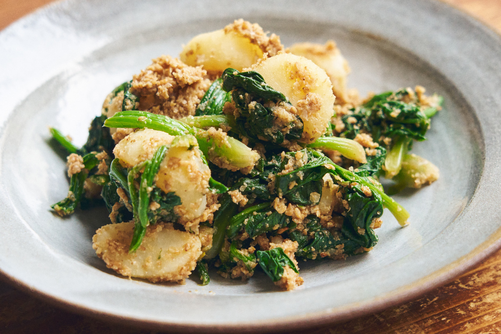 今週のあともう一品「ほうれん草とじゃがいものごま酢和え」 メインビジュアル